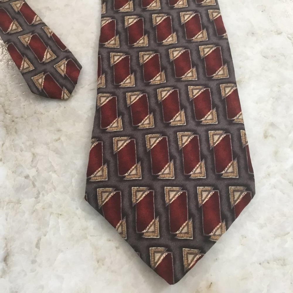 OSCAR DE LA RENTA SILK TIE